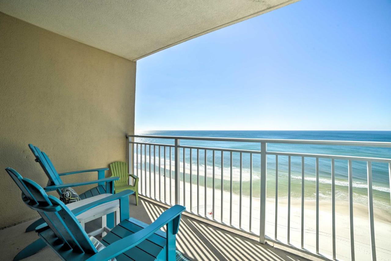 Spectacular Oceanfront Emerald Beach Resort Condo Panama Stadt Exterior foto