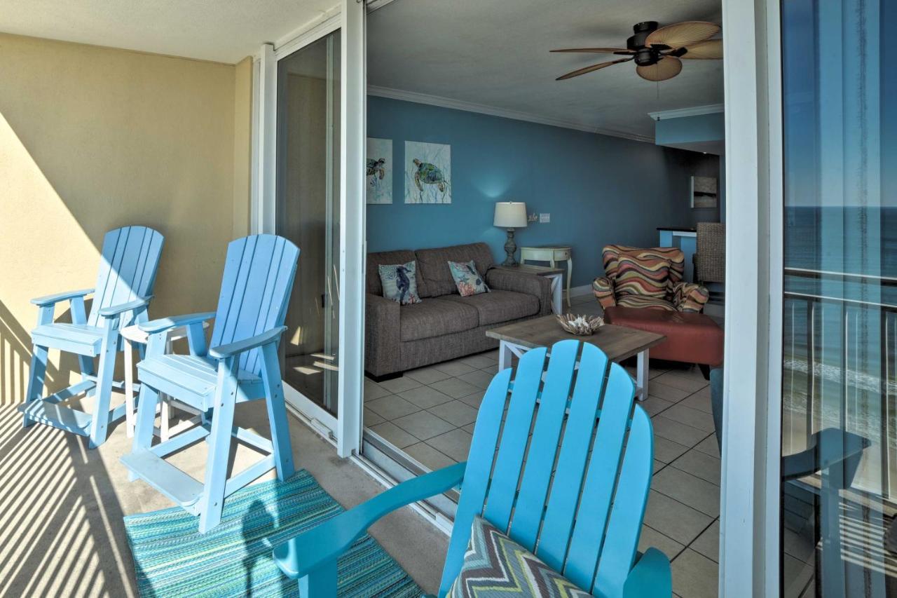 Spectacular Oceanfront Emerald Beach Resort Condo Panama Stadt Exterior foto