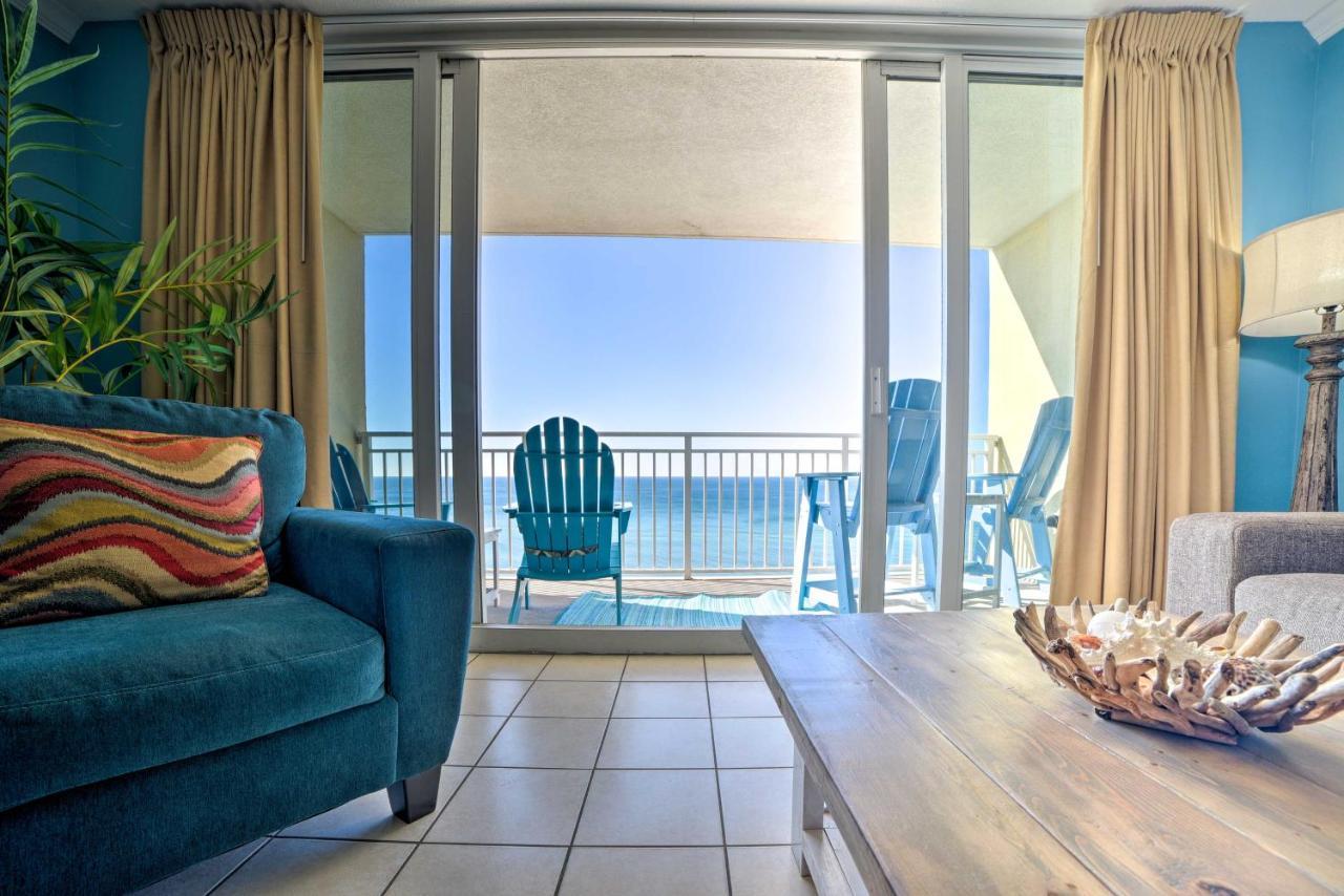 Spectacular Oceanfront Emerald Beach Resort Condo Panama Stadt Exterior foto